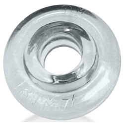 Oxballs Cockring souple Rimz 16 mm Transparent